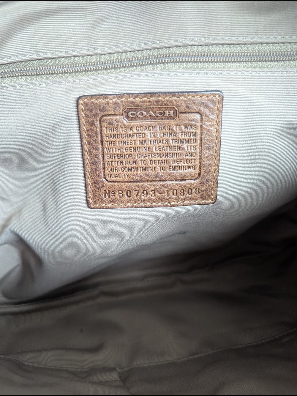 Coach Vintage  Ergo Signature Patchwork Hobo Bag, - Picture 11 of 13
